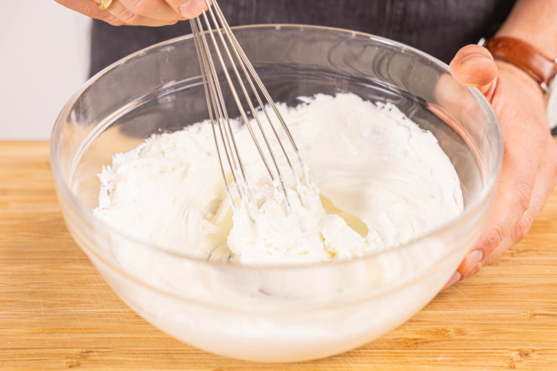 Quark glattrühren