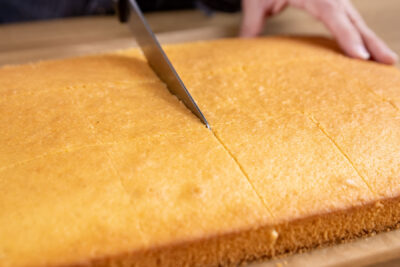 Kuchen schneiden