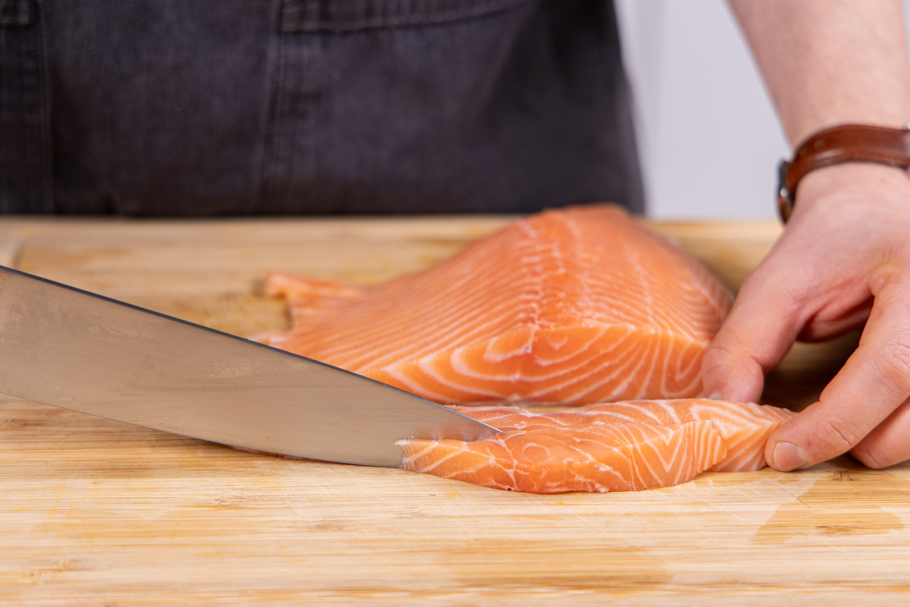 Lachsterrine mit Karotte Lachsterrine mit Karotte