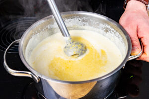 Maissuppe pürieren