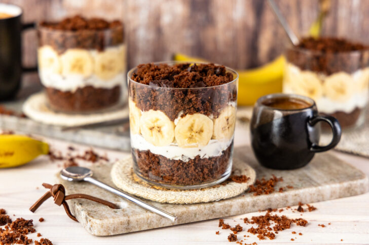 Maulwurfkuchen im Glas: schnell & einfach