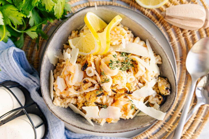 Meeresfrüchte-Risotto