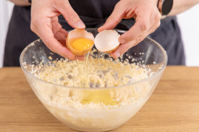 Eier unterrühren
