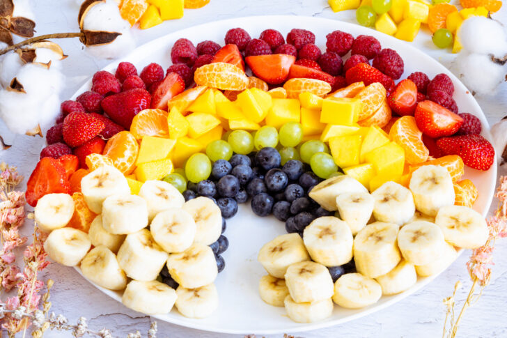 Obst-Regenbogen
