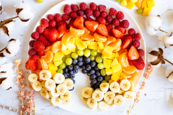 Obst-Regenbogen