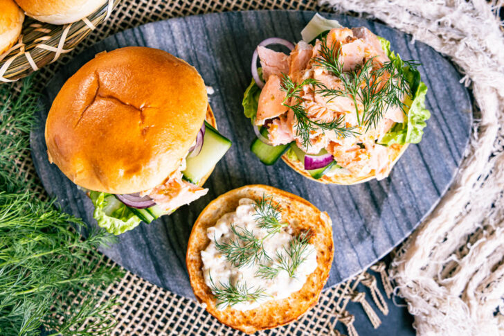 Pulled Lachs Burger