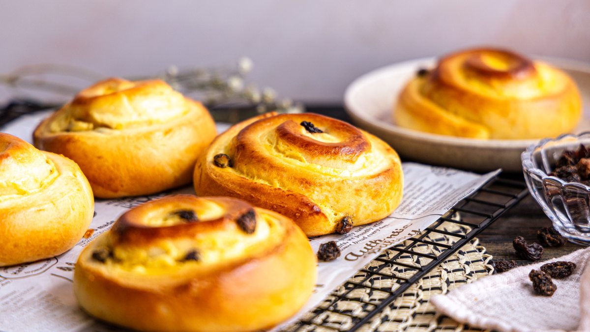Saftige Quarkschnecken wie vom Bäcker