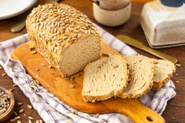 Sonnenblumenbrot: einfach & fluffig