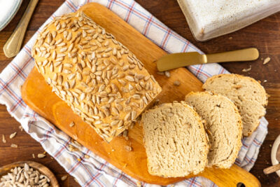 Sonnenblumenbrot: einfach & fluffig