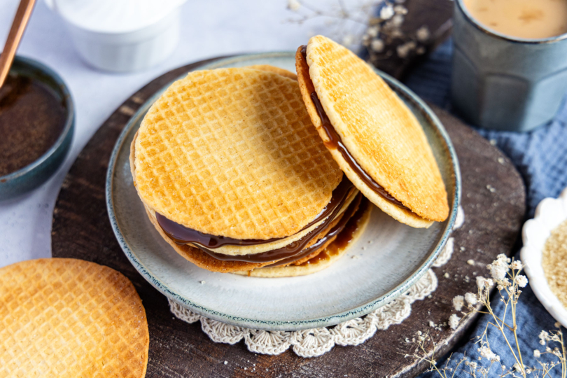 Stroopwafels: Rezept für holländische Karamellwaffeln