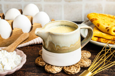 Vanillesoße nach Omas Rezept selber machen