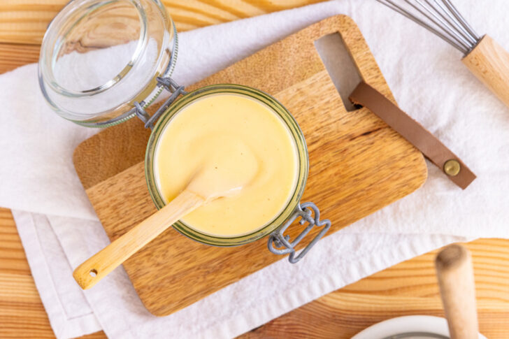 Vanillesoße ohne Kochen selber machen
