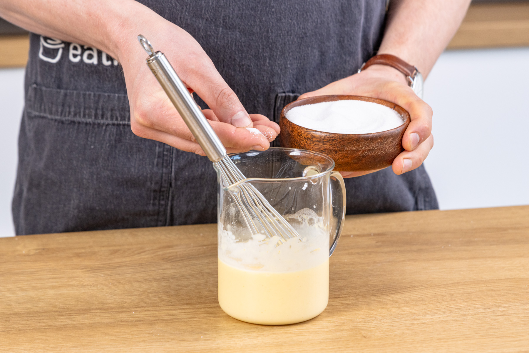 Vanillesoße ohne Kochen selber machen