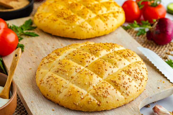 Dönerbrot mit Sesam