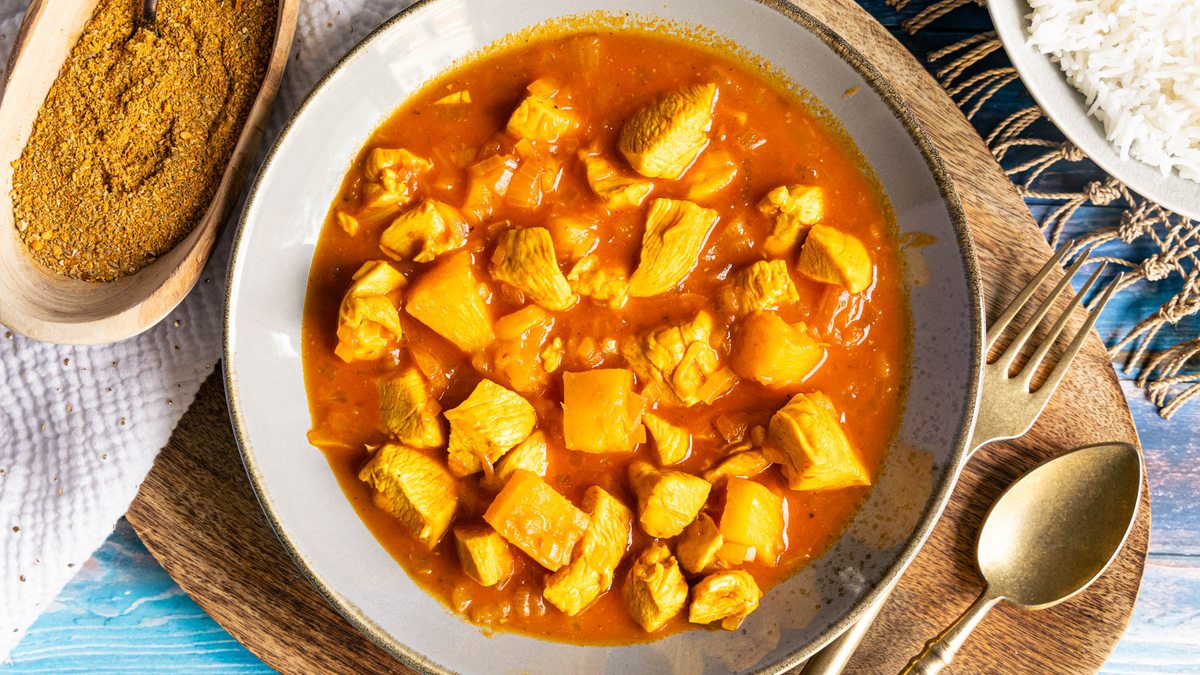 Madras Chicken Curry: einfach & lecker