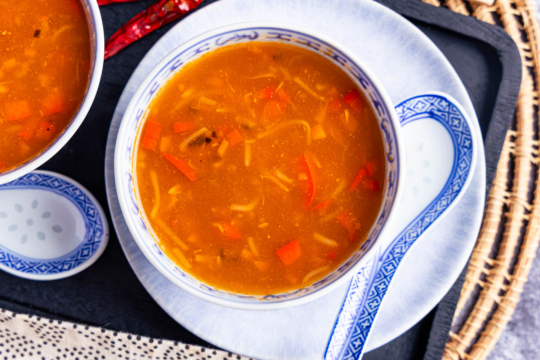 Pekingsuppe wie beim Chinesen