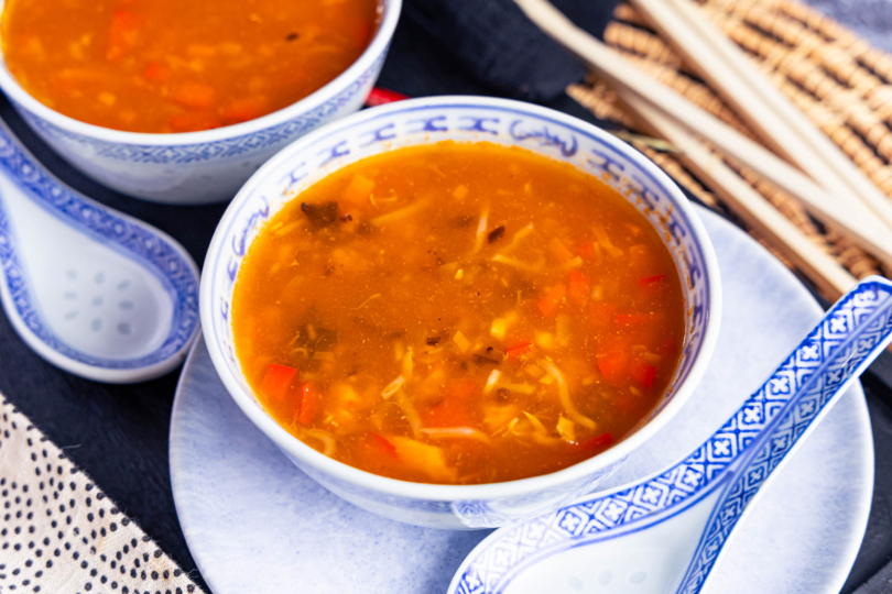 Pekingsuppe wie beim Chinesen