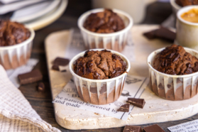 Schoko-Muffins aus der Heißluftfritteuse