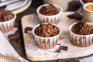 Schoko-Muffins aus der Heißluftfritteuse