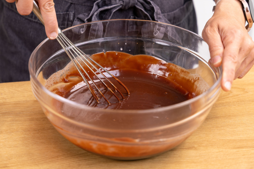 verrührte Schokoganache