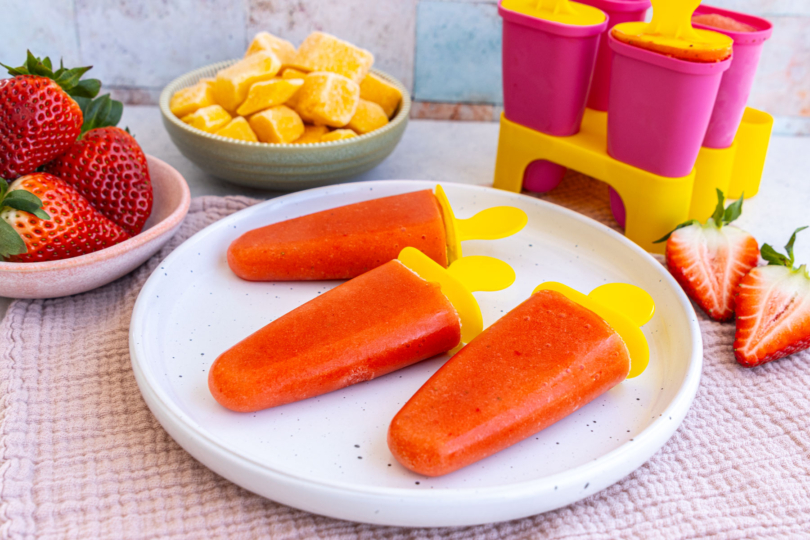Strawberry-Mango-Eis