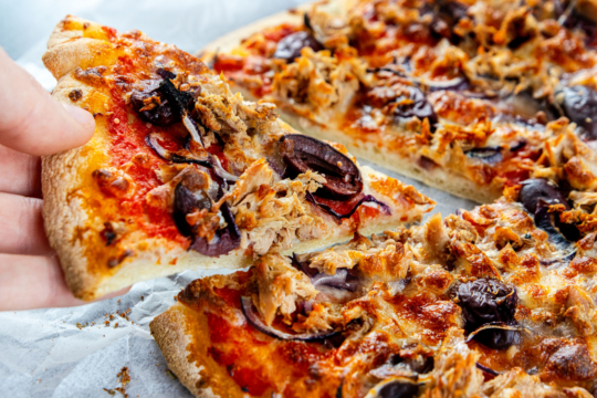 Thunfischpizza