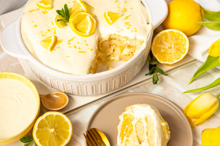 Zitronen Tiramisu: leicht & lecker