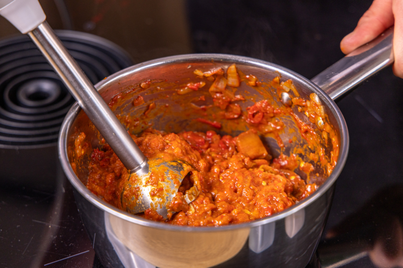 Ajvar pürieren