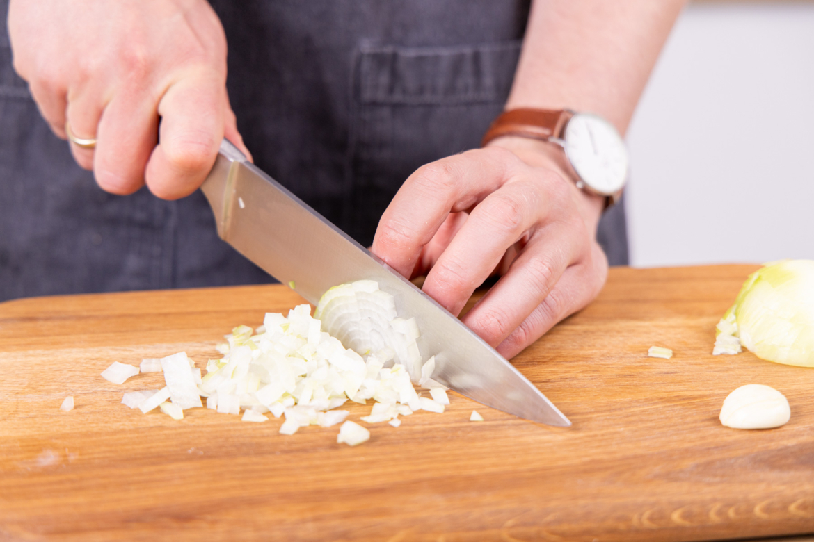 Ajvar-Suppe mit Hackfleisch Ajvar-Suppe mit Hackfleisch