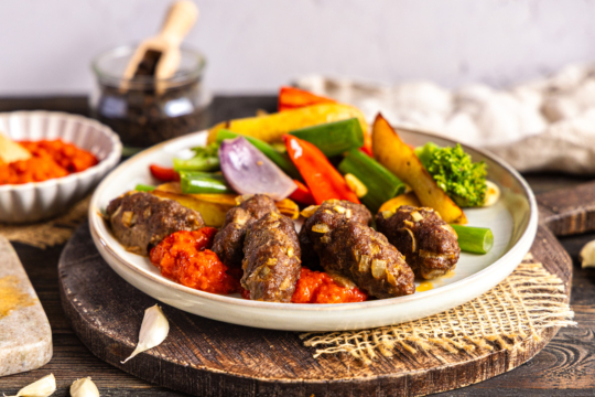 Cevapcici aus dem Backofen