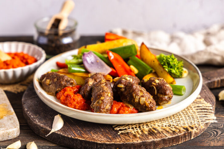 Cevapcici aus dem Backofen