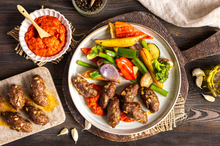 Cevapcici aus dem Backofen