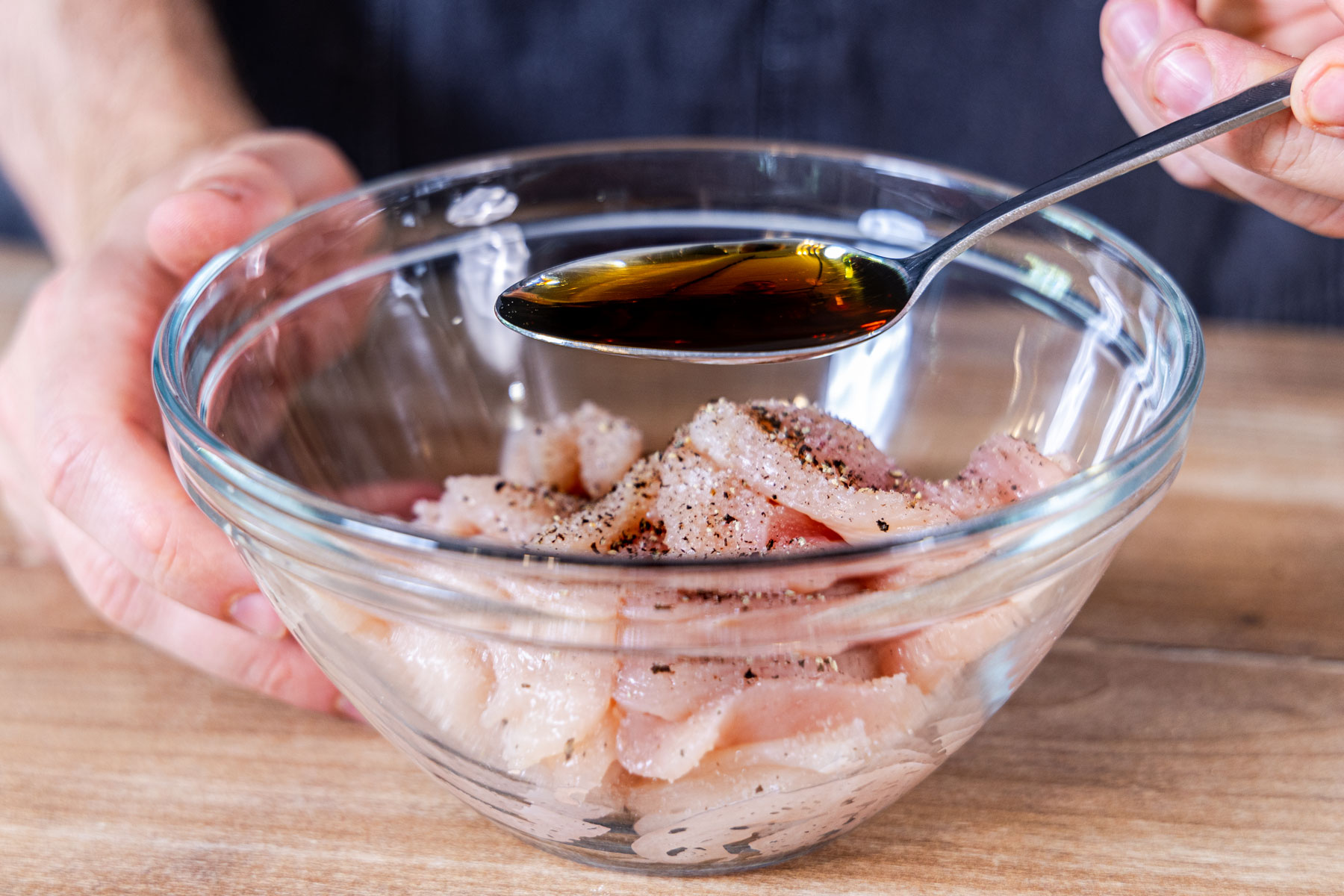 Chinesische Hähnchenpfanne