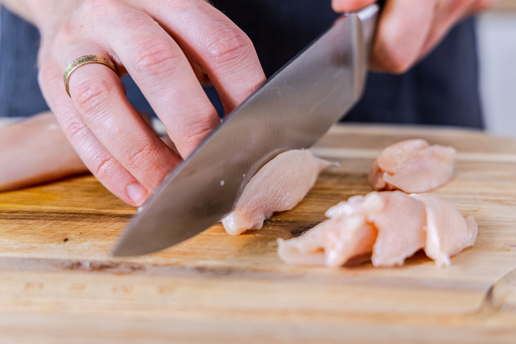 Chinesische Hähnchenpfanne