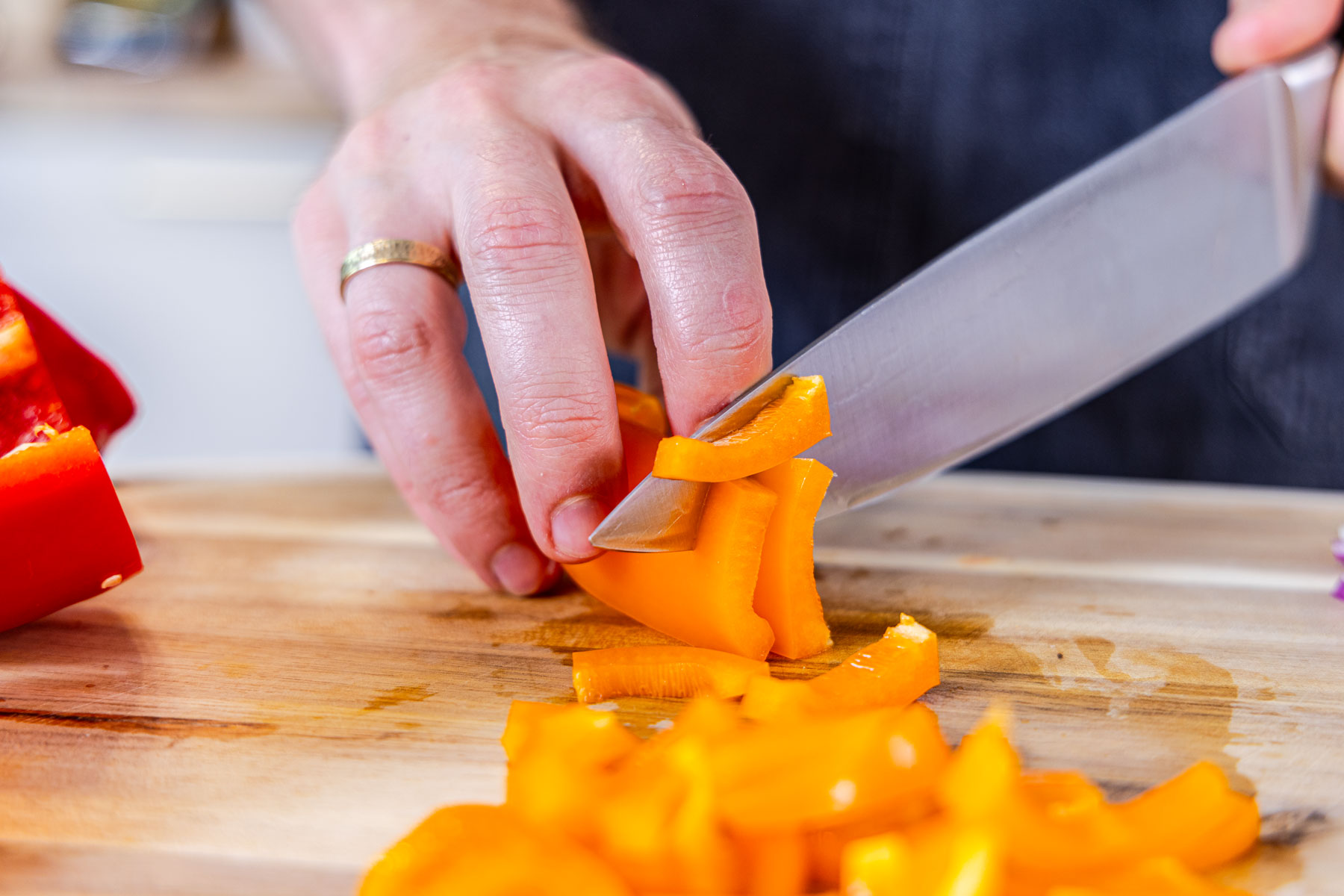 Chinesische Hähnchenpfanne
