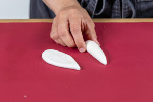 Fondant zu Kegel formen