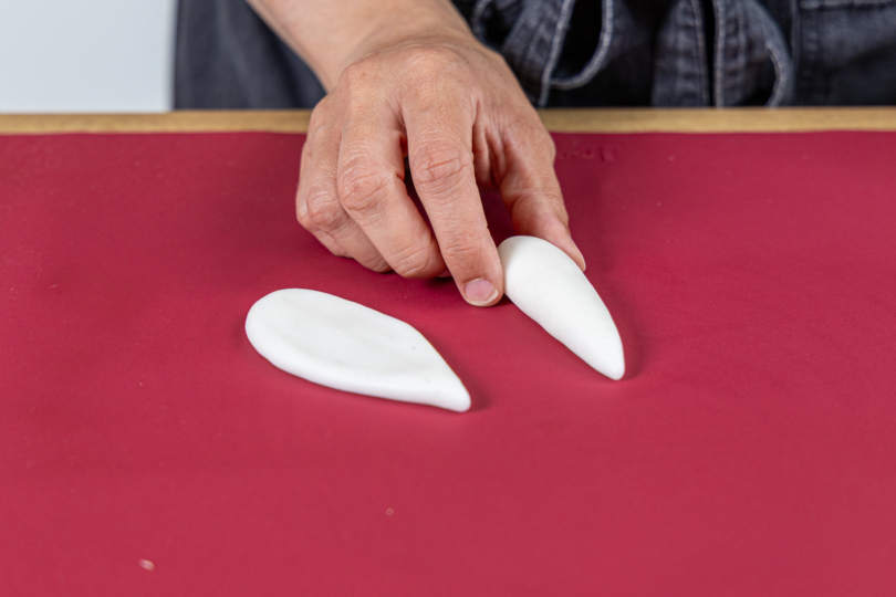 Fondant zu Kegel formen