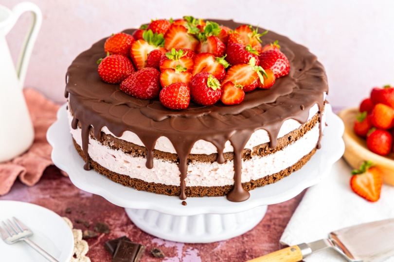 Erdbeer-Schoko-Torte