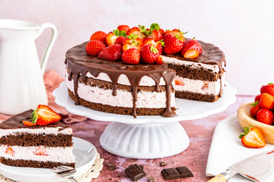 Erdbeer-Schoko-Torte