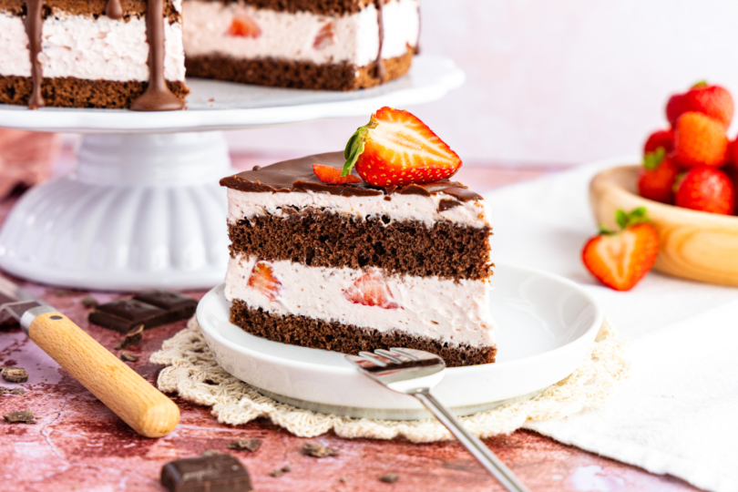 Erdbeer-Schoko-Torte