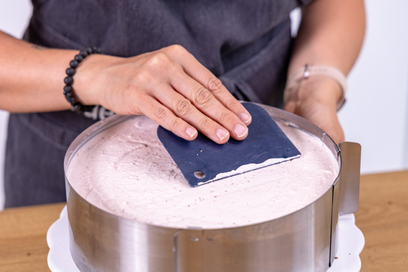 Creme glatt streichen