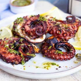 gegrillten Oktopus perfekt zubereiten