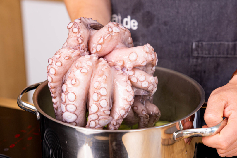 Pulpo kochen