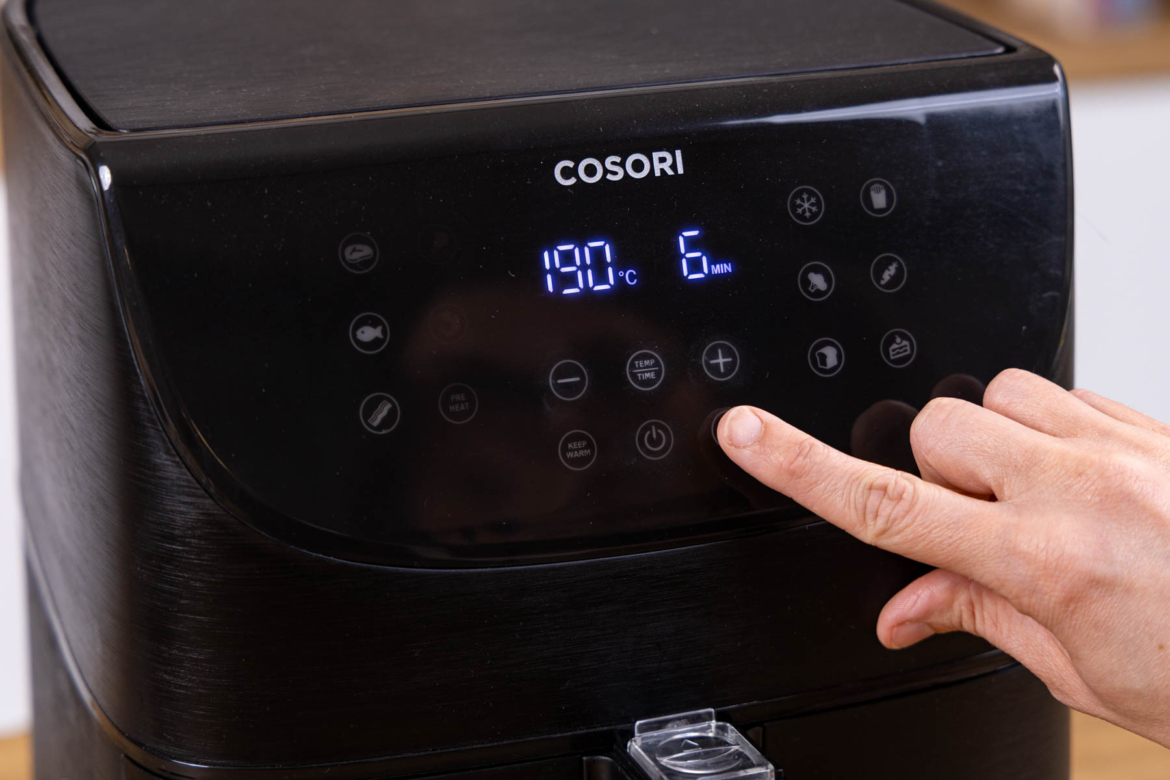 Geröstetes Knoblauchbrot aus dem Airfryer