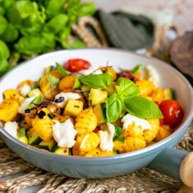 Gnocchi-Gemüse-Pfanne: schnell & einfach