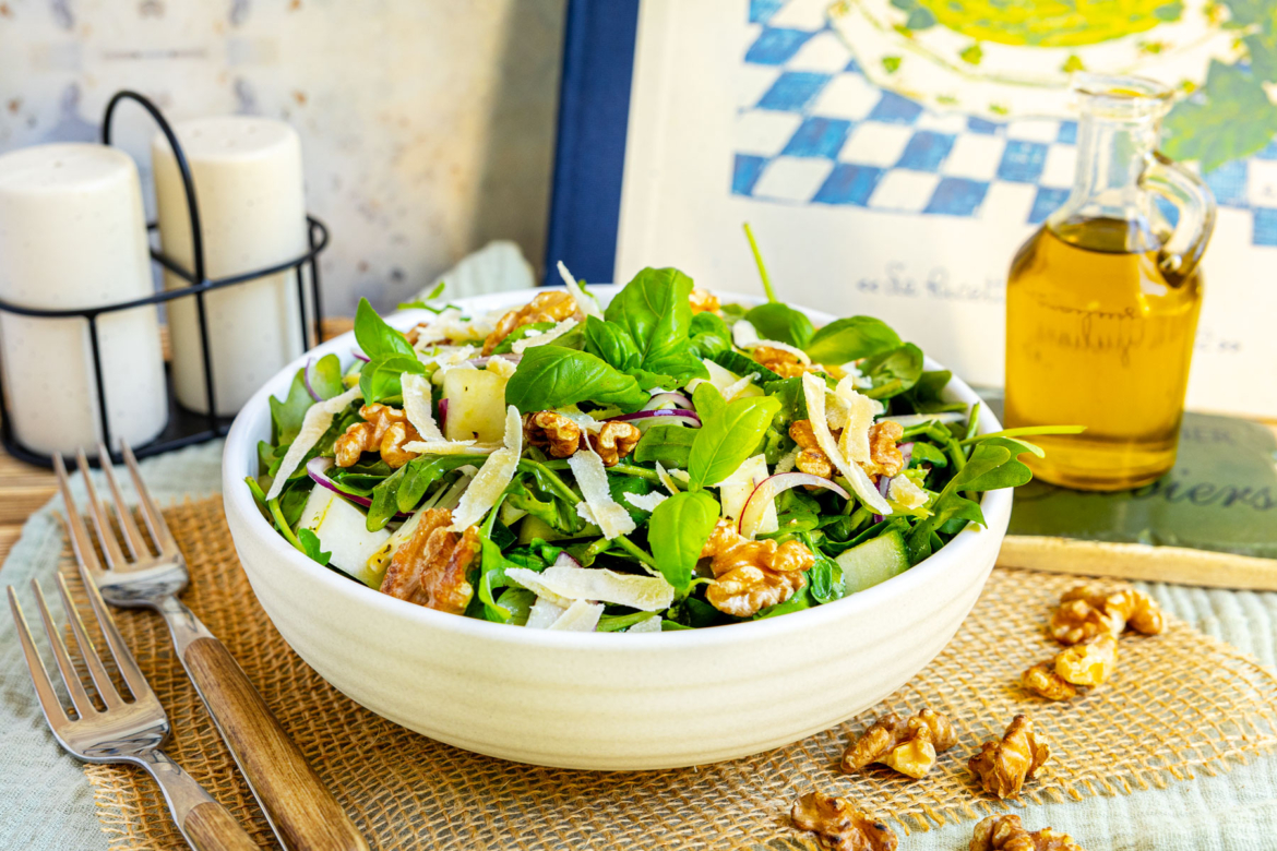 Grüner Salat mit Pfiff mal anders