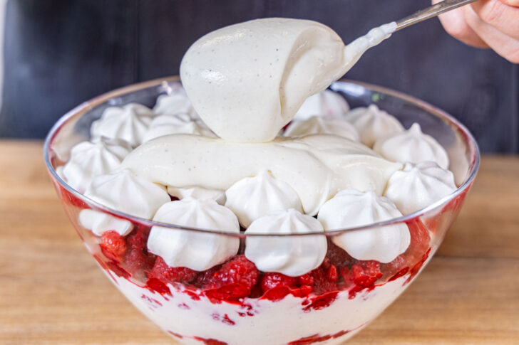 Creme verteilen