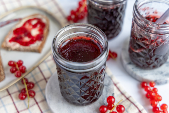 Johannisbeergelee aus Saft