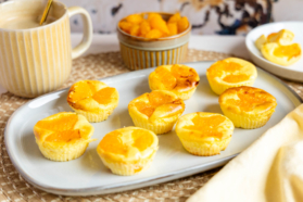 Käsekuchen-Muffins aus der Heißluftfritteuse