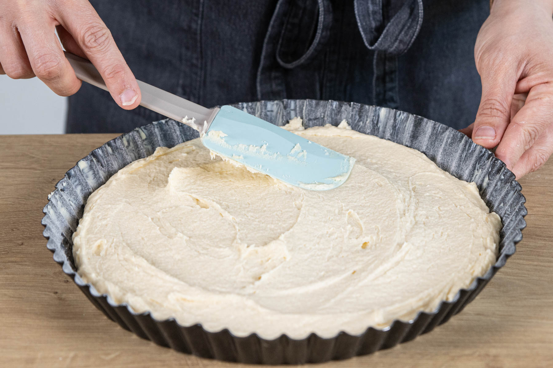 Obsttorte mit Vanillepudding